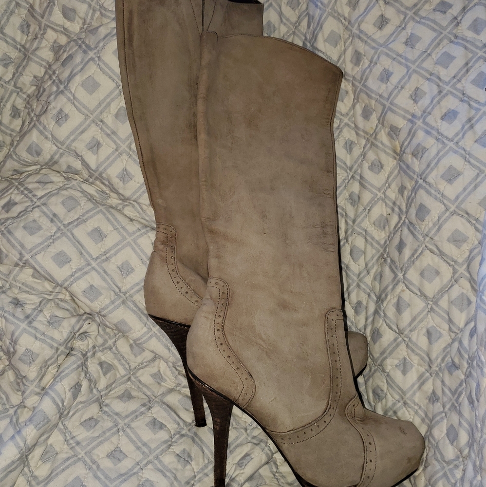 Elizabeth & James Sq.Toe Stiletto Franky Boots - Picture 3 of 14
